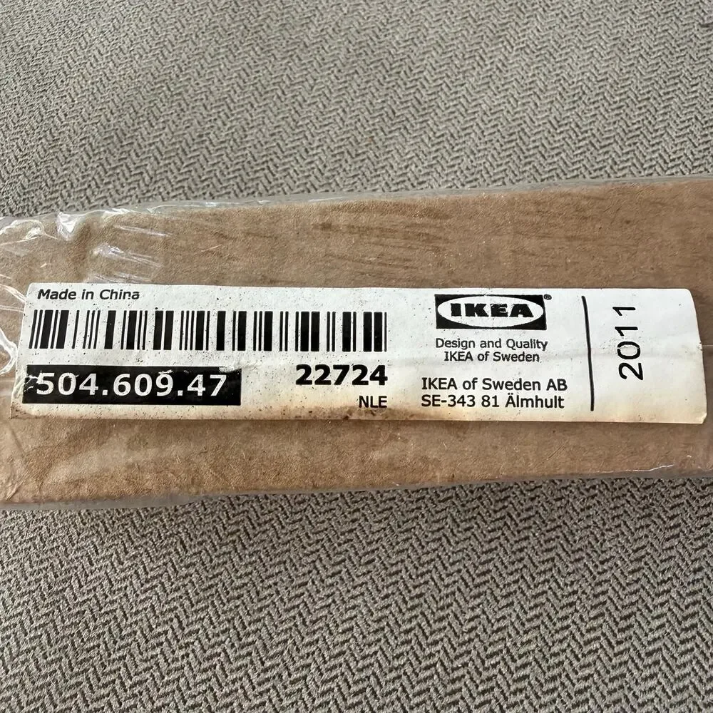 IKEA AURDAL Gray Rail Bar Closet System Part 504.609.47 New Sealed